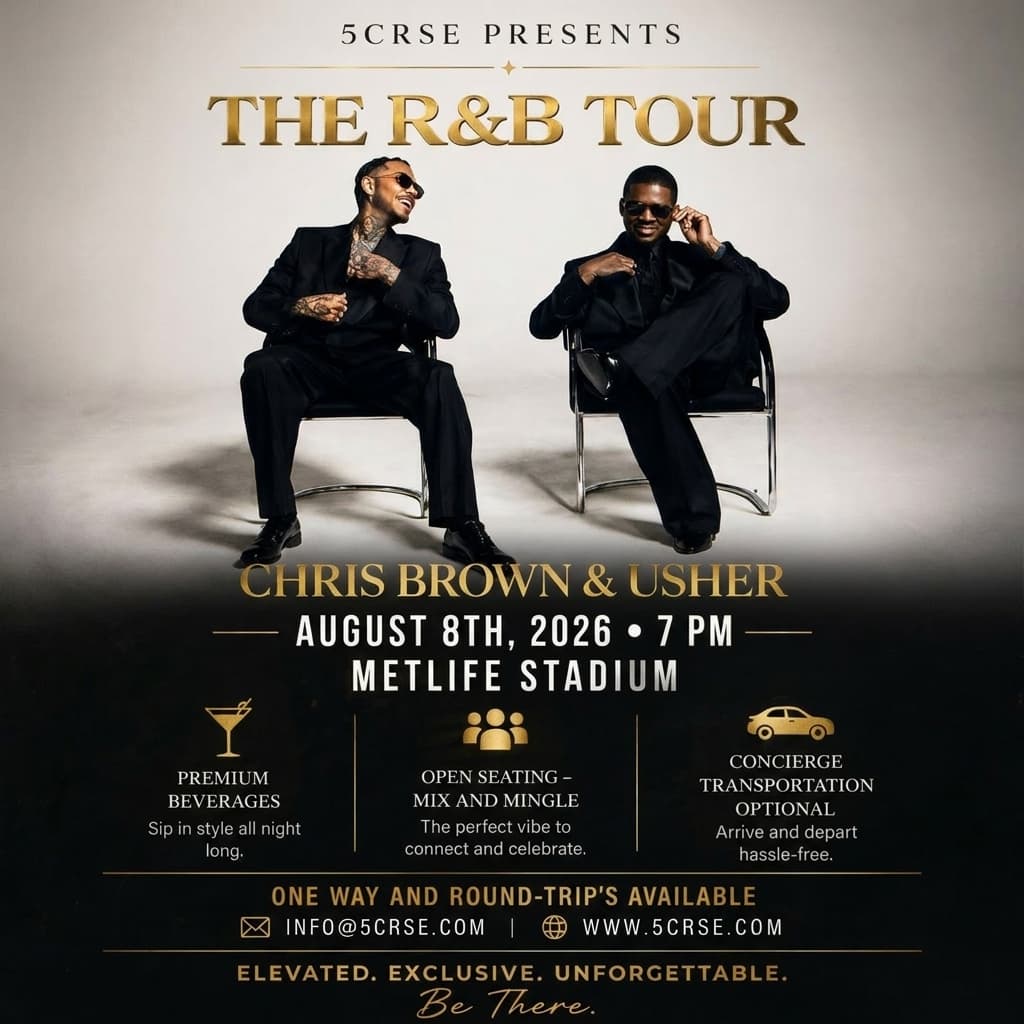 5CRSE Presents: The R&B Tour — Chris Brown & Usher
